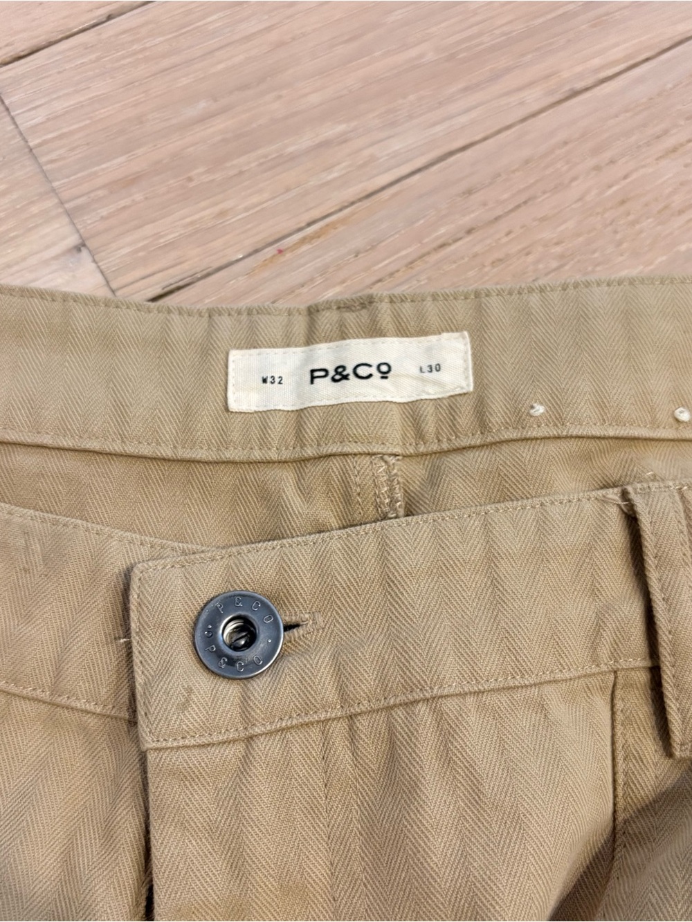Men's P&Co Service Fatigue Pants - Picture 2 of 5